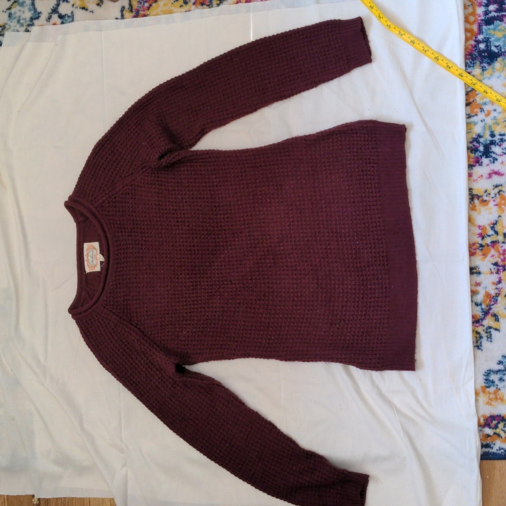 Dark Red Sweater